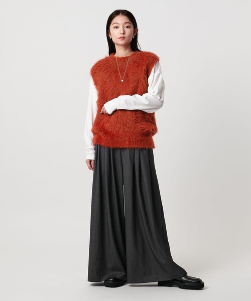 MARW UNITED ARROWS＞シャギー ニットベスト（ベスト）｜MARW UNITED