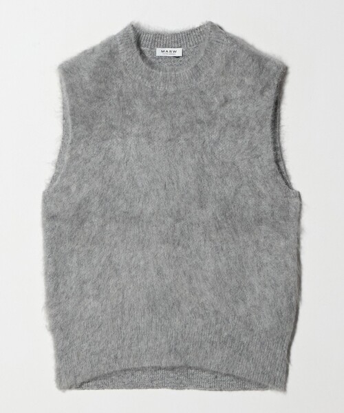 ニット ベスト グレー　ユナイテッドアローズ UNITED ARROWS｜ユナイテッドアローズのベスト（グレー/灰色系）通販
