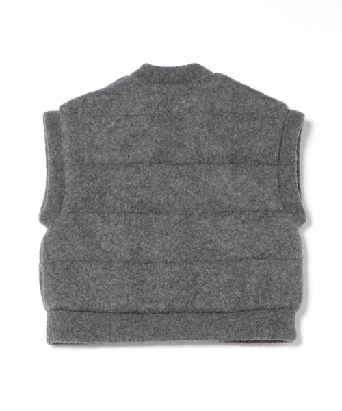 セール】アルパカブレンド中綿ニットベスト（ブルゾン）｜HER.（ハー