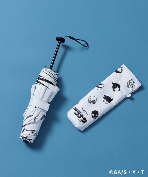 LEPSIM(レプシィム)の「【名探偵コナン】晴雨兼用折り畳み傘 459941(折りたたみ傘・レディース・オフホワイト/ブラック・ONE SIZE)」の22枚目の写真