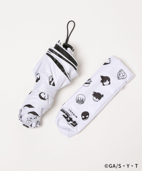 LEPSIM(レプシィム)の「【名探偵コナン】晴雨兼用折り畳み傘 459941(折りたたみ傘・レディース・オフホワイト/ブラック・ONE SIZE)」の10枚目の写真