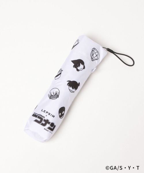 LEPSIM(レプシィム)の「【名探偵コナン】晴雨兼用折り畳み傘 459941(折りたたみ傘・レディース・オフホワイト/ブラック・ONE SIZE)」の8枚目の写真