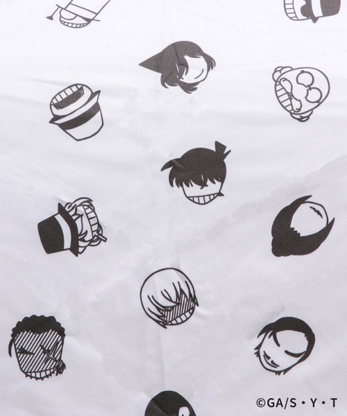 LEPSIM(レプシィム)の「【名探偵コナン】晴雨兼用折り畳み傘 459941(折りたたみ傘・レディース・オフホワイト/ブラック・ONE SIZE)」の6枚目の写真