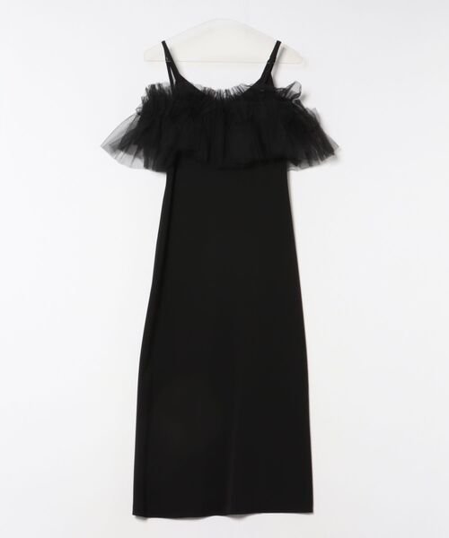 DONOBAN(ドノバン)の「【ANDRESD】multiway volume tulle dress 結婚式 ワンピース パーティードレス オケージョンドレス お呼ばれ 二次会 成人式 同窓会(ドレス・レディース・ブルー/グリーン/ブラック・L/M/S)」の6枚目の写真