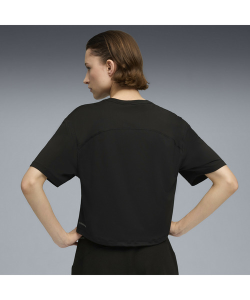 PUMA（プーマ）の「PUMA プーマ ウィメンズ トレーニング クラウドスパン リラックスド 半袖 T（Tシャツ/カットソー・レディース・ブロンズ/ブラック・SMALL/MEDIUM/X-LARGE/LARGE）」の12枚目の写真