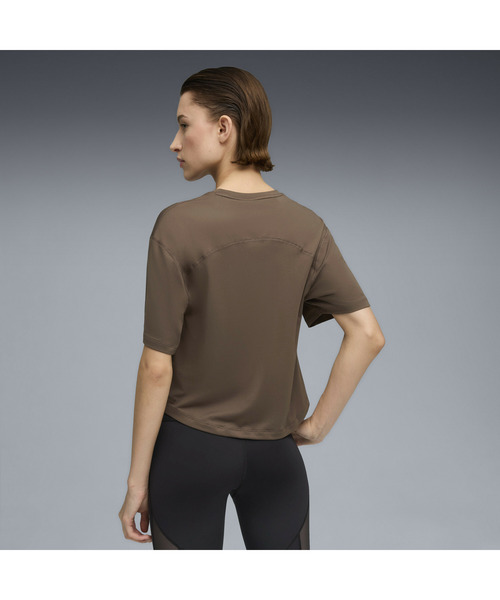 PUMA（プーマ）の「PUMA プーマ ウィメンズ トレーニング クラウドスパン リラックスド 半袖 T（Tシャツ/カットソー・レディース・ブロンズ/ブラック・SMALL/MEDIUM/X-LARGE/LARGE）」の7枚目の写真