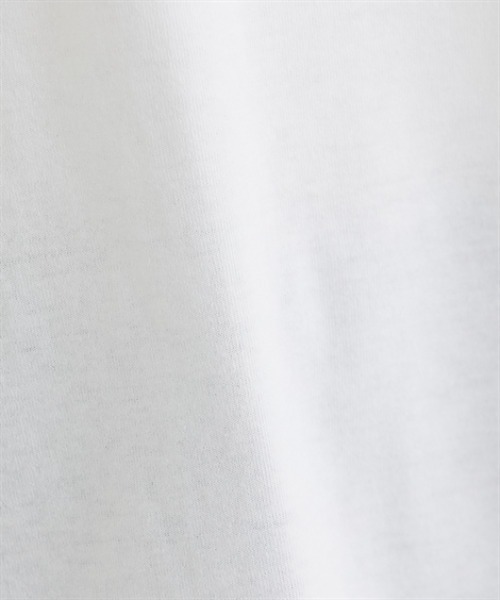 nissen(ニッセン)の「コードロゴ刺しゅうTシャツ(Tシャツ/カットソー・レディース・オフホワイト/ブラック・L/M)」の16枚目の写真