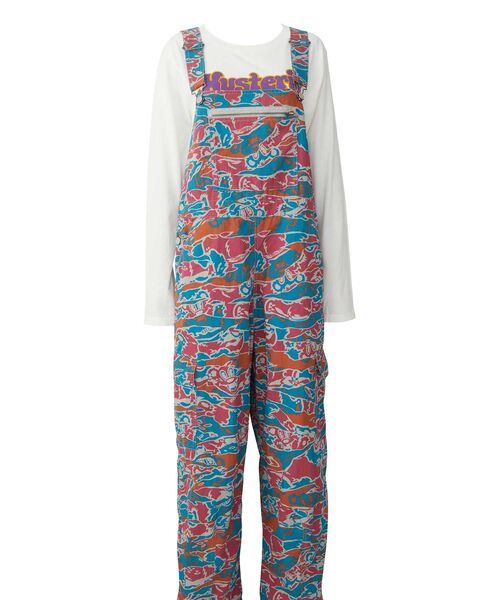 HYSTERIC GLAMOUR（ヒステリックグラマー）の「ミリタリーオーバーオール（つなぎ/オールインワン・レディース・ブラック/その他2/カーキ系/カーキ・MEDIUM/SMALL）」の8枚目の写真