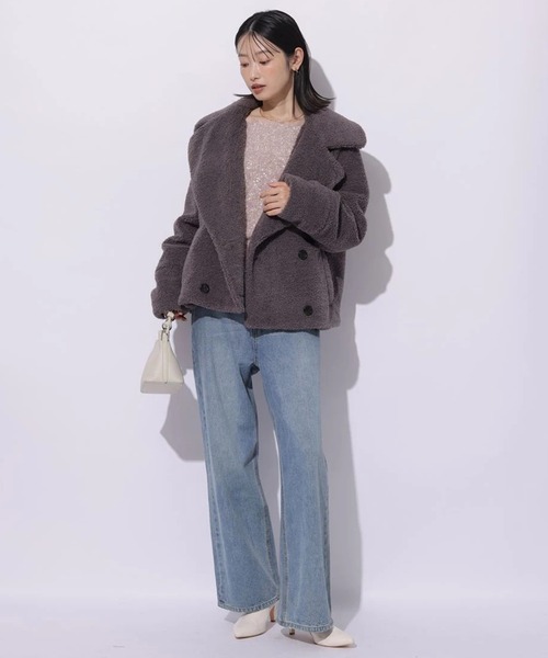 ボアショートコート（ダウンジャケット/コート）｜Mystrada（マイ