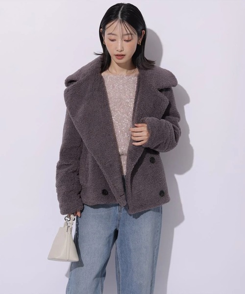 ボアショートコート（ダウンジャケット/コート）｜Mystrada（マイ