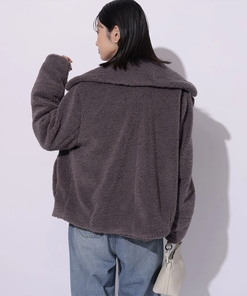 【新品・未使用】2025AW マイストラーダ　ボアショートコート ボアショートコート（ダウンジャケット/コート）｜Mystrada（マイ