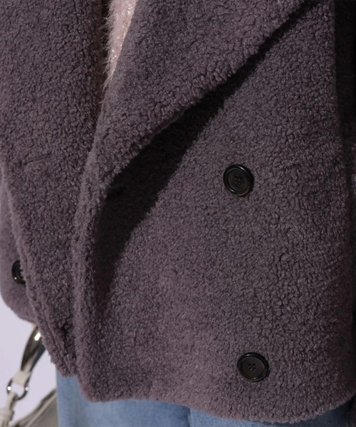 ボアショートコート（ダウンジャケット/コート）｜Mystrada（マイ