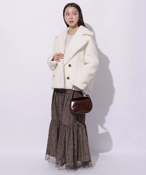 ボアショートコート（ダウンジャケット/コート）｜Mystrada（マイ