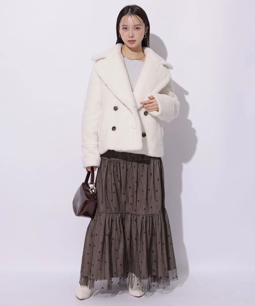 ボアショートコート（ダウンジャケット/コート）｜Mystrada（マイ