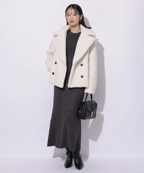 ボアショートコート（ダウンジャケット/コート）｜Mystrada（マイ