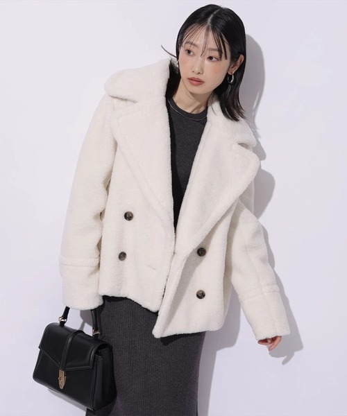 ボアショートコート（ダウンジャケット/コート）｜Mystrada（マイ