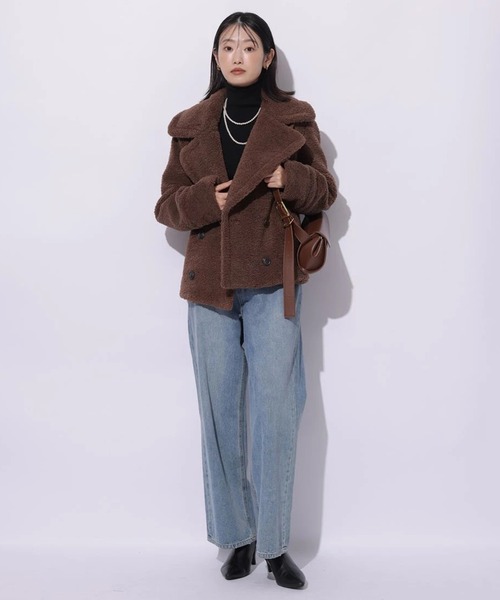 ボアショートコート（ダウンジャケット/コート）｜Mystrada（マイ