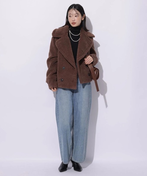 ボアショートコート（ダウンジャケット/コート）｜Mystrada（マイ