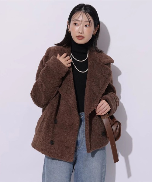 ボアショートコート（ダウンジャケット/コート）｜Mystrada（マイ