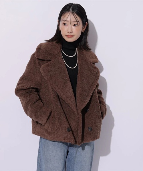 ボアショートコート（ダウンジャケット/コート）｜Mystrada（マイ