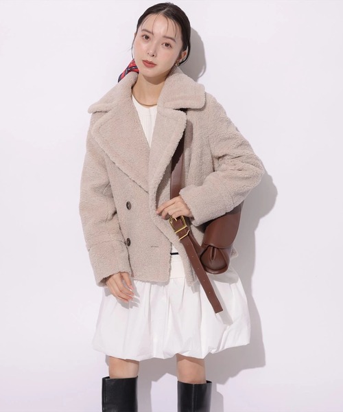 ボアショートコート（ダウンジャケット/コート）｜Mystrada（マイ