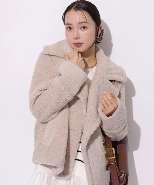 ボアショートコート（ダウンジャケット/コート）｜Mystrada（マイ