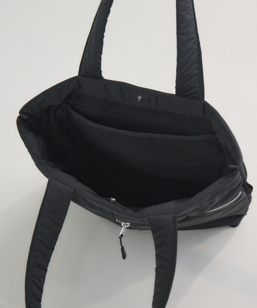 kuros'(クロス)の「【kuros’オリジナル】高密度織ナイロントートバッグ 豊岡産(トートバッグ・レディース・ブラック・FREE)」の7枚目の写真