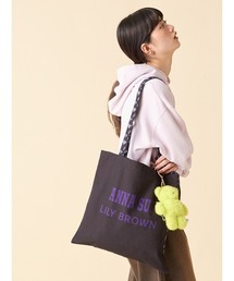 LILY BROWN（リリーブラウン）の「【LILY BROWN ×ANNA SUI】ロゴトートバック（トートバッグ）」