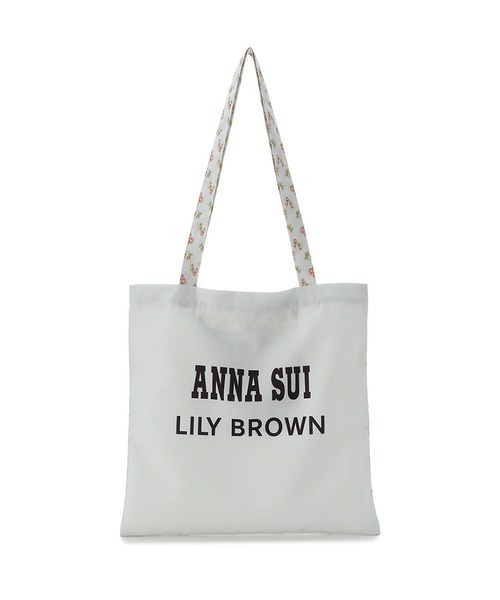 ANNA SUI（アナスイ）の「【LILY BROWN ×ANNA SUI】ロゴトートバック（トートバッグ・レディース・ブラック/ライトブルー/グリーン・FREE）」の15枚目の写真