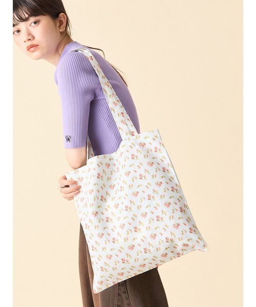 ANNA SUI（アナスイ）の「【LILY BROWN ×ANNA SUI】ロゴトートバック（トートバッグ・レディース・ブラック/ライトブルー/グリーン・FREE）」の13枚目の写真