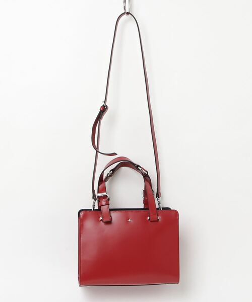 TINY ORB LEATHER SQUARE TOTE M（トートバッグ）｜Vivienne Westwood