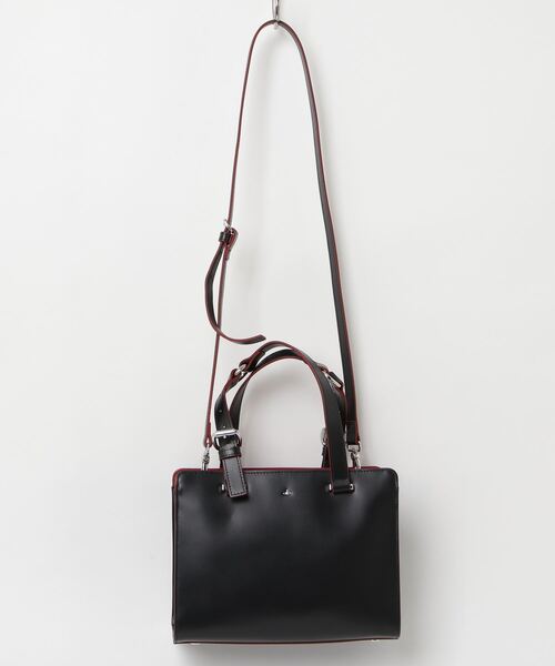 TINY ORB LEATHER SQUARE TOTE M（トートバッグ）｜Vivienne Westwood