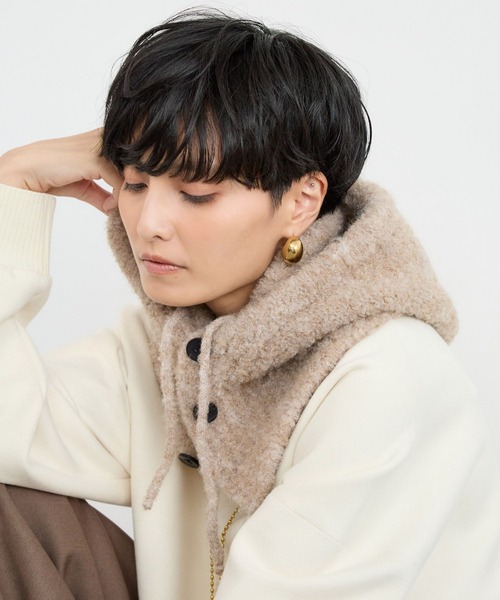 BARNYARDSTORM / フードツキスヌード（ネックウォーマー/スヌード