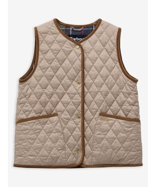 Barbour(バブアー)の「Wilmaキルティング ベスト(レディース)(その他アウター・レディース・ベージュ/ブラック・10/8)」の16枚目の写真