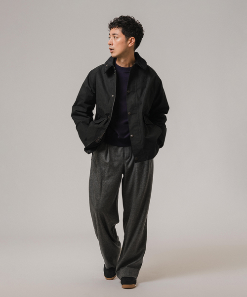 Barbour for MARKAWARE & EDIFICE 別注 TRANSPORT/トランスポート
