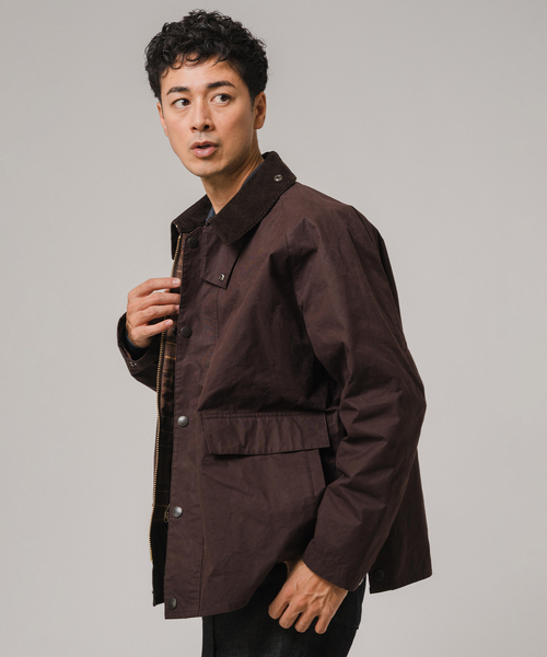 Barbour(バブアー)の「Barbour for MARKAWARE & EDIFICE 別注 TRANSPORT/トランスポート(その他アウター・メンズ・ブラウン/ブラック・3/2/1)」の16枚目の写真