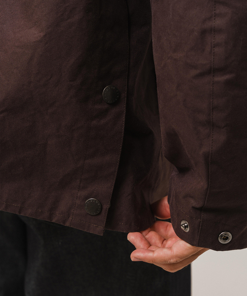 Barbour(バブアー)の「Barbour for MARKAWARE & EDIFICE 別注 TRANSPORT/トランスポート(その他アウター・メンズ・ブラウン/ブラック・3/2/1)」の10枚目の写真