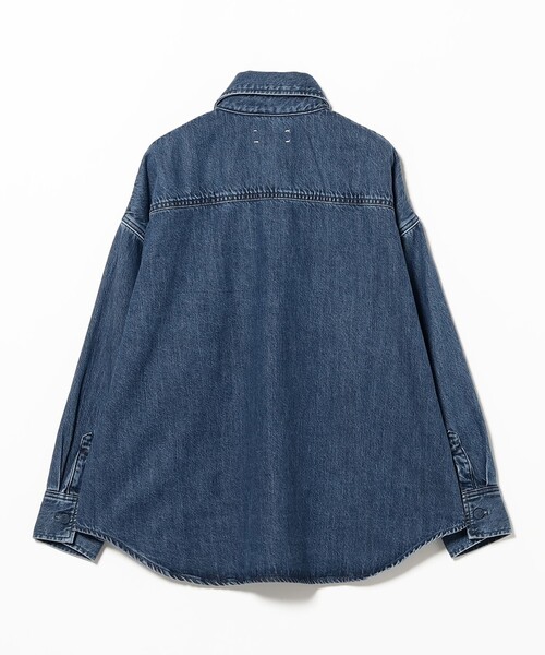 upperhights(アッパーハイツ)の「【別注】upper hights / THE MORGAN デニムシャツ(シャツ/ブラウス・レディース・ブルー系その他4・1/0)」の10枚目の写真