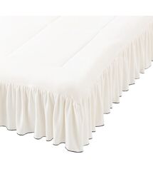 セール】【あったか寝具】WARMY しっとり アルガンオイル加工 フリル