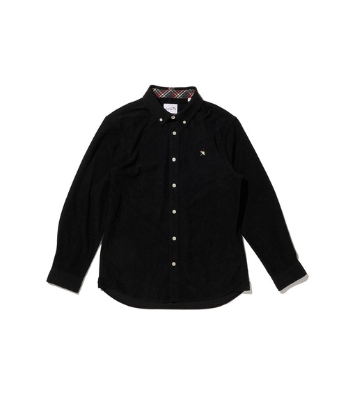 Arnold Palmer(アーノルドパーマー)の「16Wコーデュロイ シェア シャツ(シャツ/ブラウス・レディース・ブラック/グレイッシュベージュ/アッシュブラウン・LL/L/M/S/XS)」の1枚目の写真