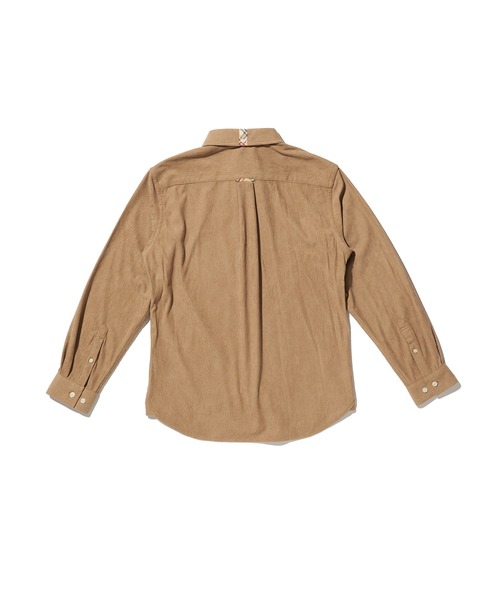 Arnold Palmer(アーノルドパーマー)の「16Wコーデュロイ シェア シャツ(シャツ/ブラウス・レディース・ブラック/グレイッシュベージュ/アッシュブラウン・LL/L/M/S/XS)」の4枚目の写真