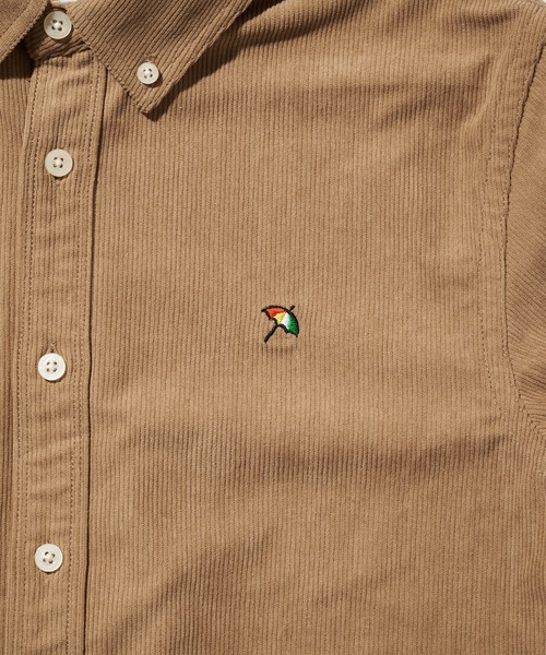 Arnold Palmer(アーノルドパーマー)の「16Wコーデュロイ シェア シャツ(シャツ/ブラウス・レディース・ブラック/グレイッシュベージュ/アッシュブラウン・LL/L/M/S/XS)」の6枚目の写真