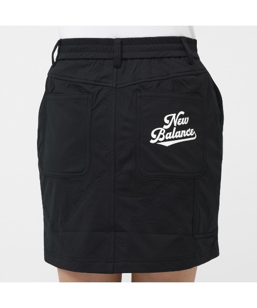 NEW BALANCE（ニューバランス）の「ニューバランス New Balance QUILTED SKIRT（スカート・レディース・ベージュ/ブラック・M/L/XL）」の9枚目の写真