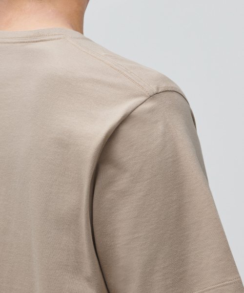 MUSINSA STANDARD（ムシンサスタンダード）の「ベーシッククルーネックTシャツ[ベージュ]（Tシャツ/カットソー・メンズ・その他・SMALL/MEDIUM）」の5枚目の写真