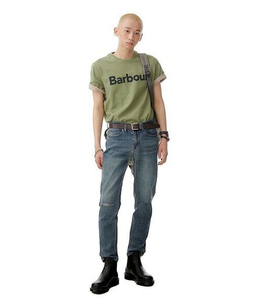 MUSINSA STANDARD（ムシンサスタンダード）の「ベーシッククルーネックTシャツ[ベージュ]（Tシャツ/カットソー・メンズ・その他・SMALL/MEDIUM）」の6枚目の写真