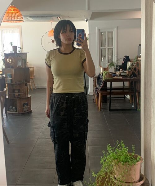 ROCKCAKE(ロックケーキ)の「Sports 96 Lace Crop Top - Yellow(Tシャツ/カットソー・レディース・その他・SMALL/MEDIUM)」の8枚目の写真