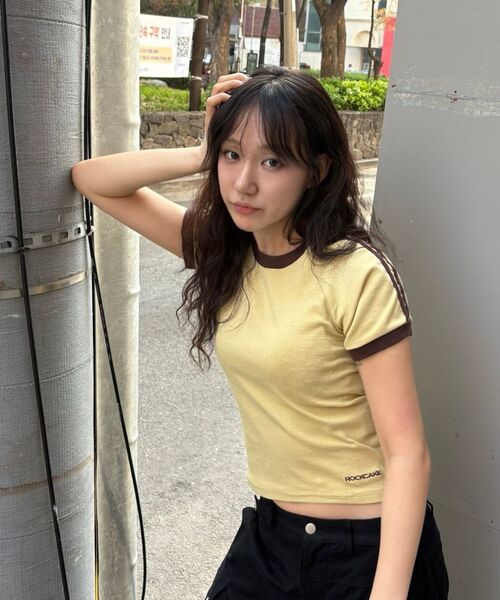 ROCKCAKE(ロックケーキ)の「Sports 96 Lace Crop Top - Yellow(Tシャツ/カットソー・レディース・その他・SMALL/MEDIUM)」の10枚目の写真
