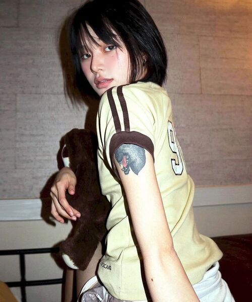 ROCKCAKE(ロックケーキ)の「Sports 96 Lace Crop Top - Yellow(Tシャツ/カットソー・レディース・その他・SMALL/MEDIUM)」の11枚目の写真