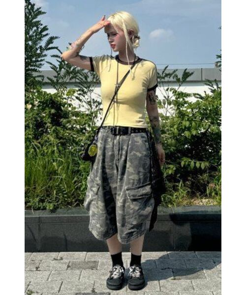 ROCKCAKE(ロックケーキ)の「Sports 96 Lace Crop Top - Yellow(Tシャツ/カットソー・レディース・その他・SMALL/MEDIUM)」の12枚目の写真
