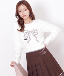 【新品・タグ付き】ジルスチュアート　モチーフレースコンビプルオーバー JILL by JILL STUART｜ジル バイ ジル スチュアートのトップス